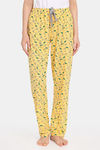 Rosaline Mystic Town Knit Cotton Pyjama (Pack of 2) - Yellow Green — thumbnail 7